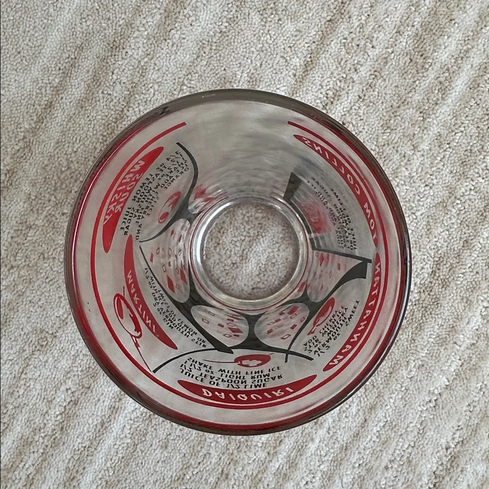 Vintage Mr. Bartender Cocktail Mixing Glass by Federal Glass Co. 1960-70s